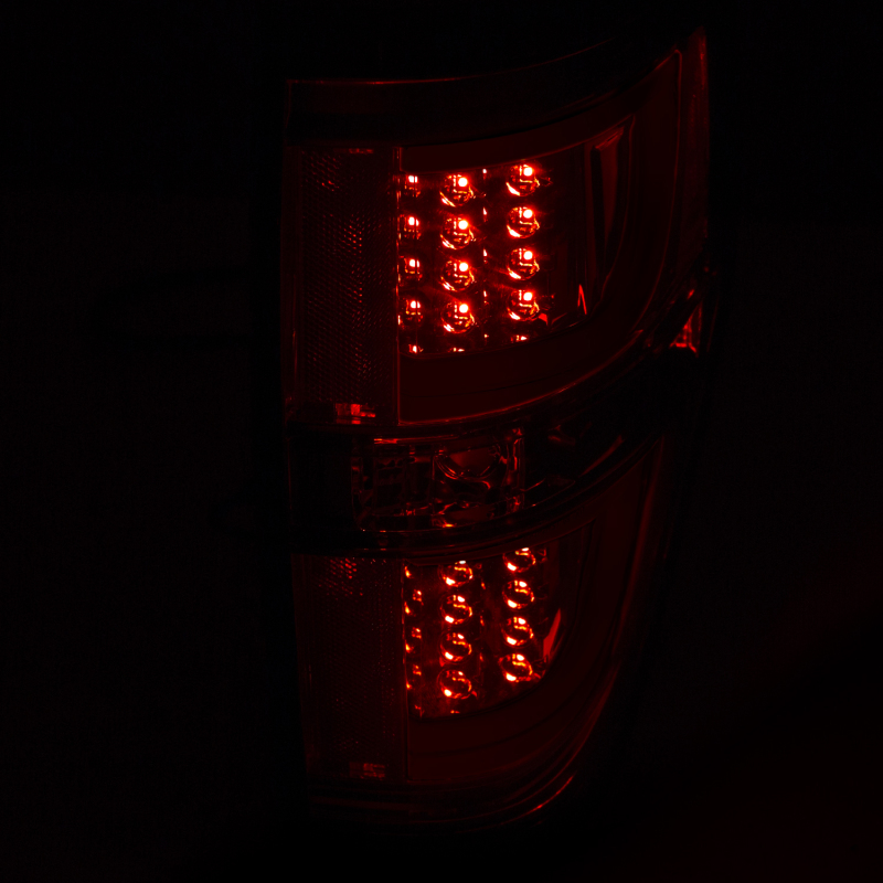 ANZO 2009-2013 Ford F-150 LED Taillights Chrome thumbnail 9