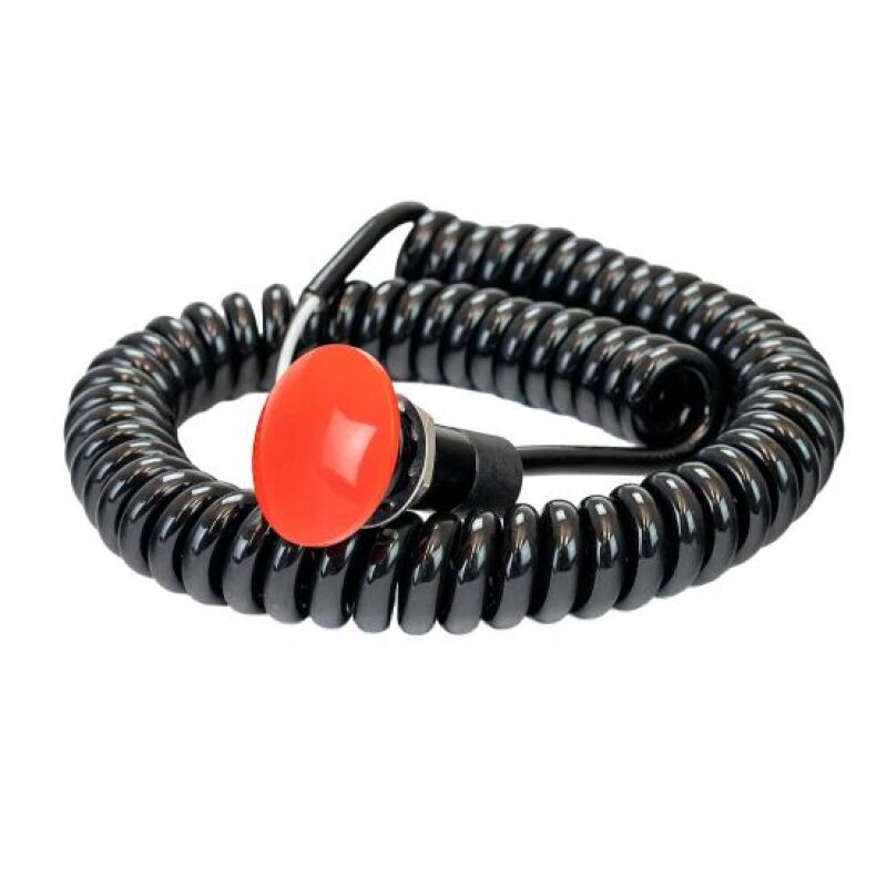 Moroso Trans-Brake/Bump Down Switch Mushroom Button - Red