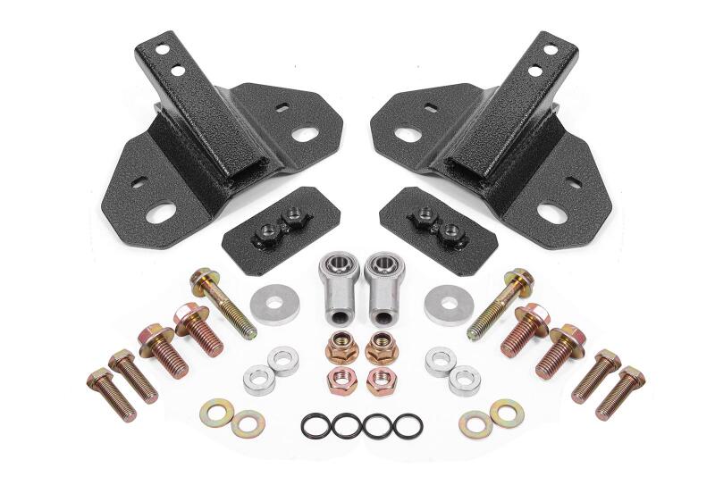 BMR Suspension 24-25 Ford Mustang Rear Steel Shock Mount - Black Hammertone