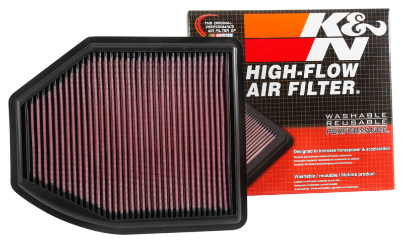 K&N 16-17 Acura ILX L4-2.4L F/I Replacement Drop In Air Filter thumbnail 8
