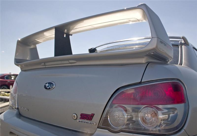 PERRIN 02-07 Subaru STI Wing Stabilizer - Black thumbnail 2