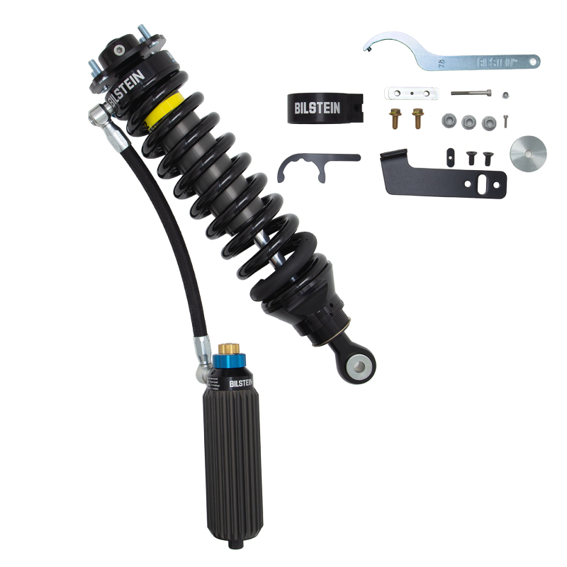 Bilstein 2022+ Toyota Tundra 4WD B8 8112 Black Hawk 3-Way Adj. Front Left Coilover - 1-2.25in Lift