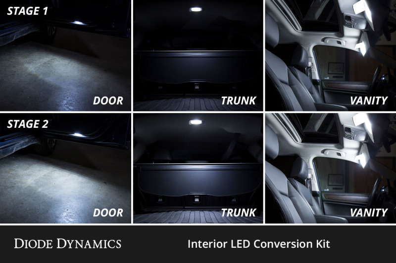 Diode Dynamics 2020+ Subaru Outback Interior LED Kit Cool White Stage 1 thumbnail 7