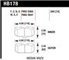 HAWK Ceramic Brake Pad Sets