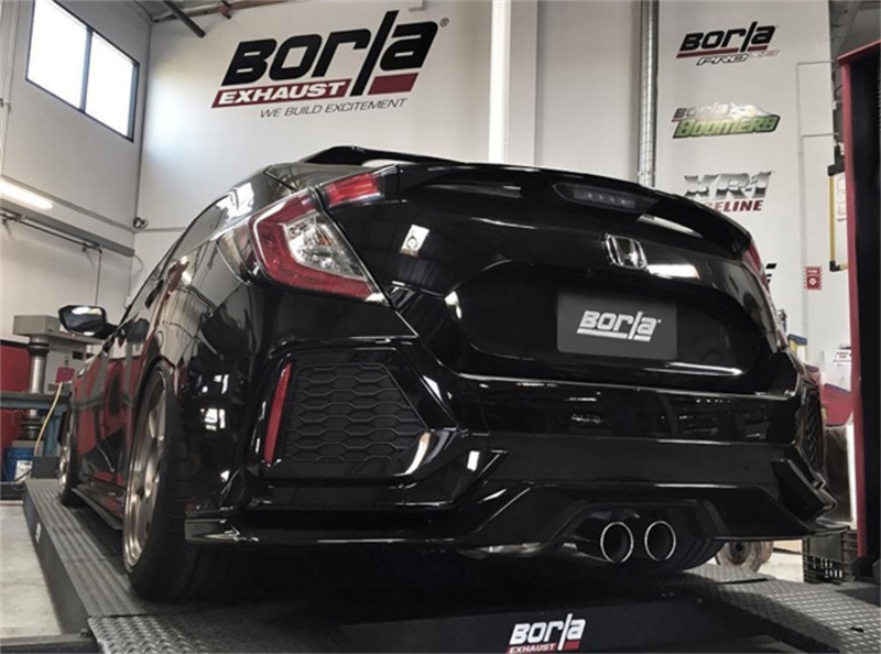 Borla 16-17 Honda Civic Sport 1.5L AT/MT Hatchback S-Type Catback Exhaust thumbnail 2