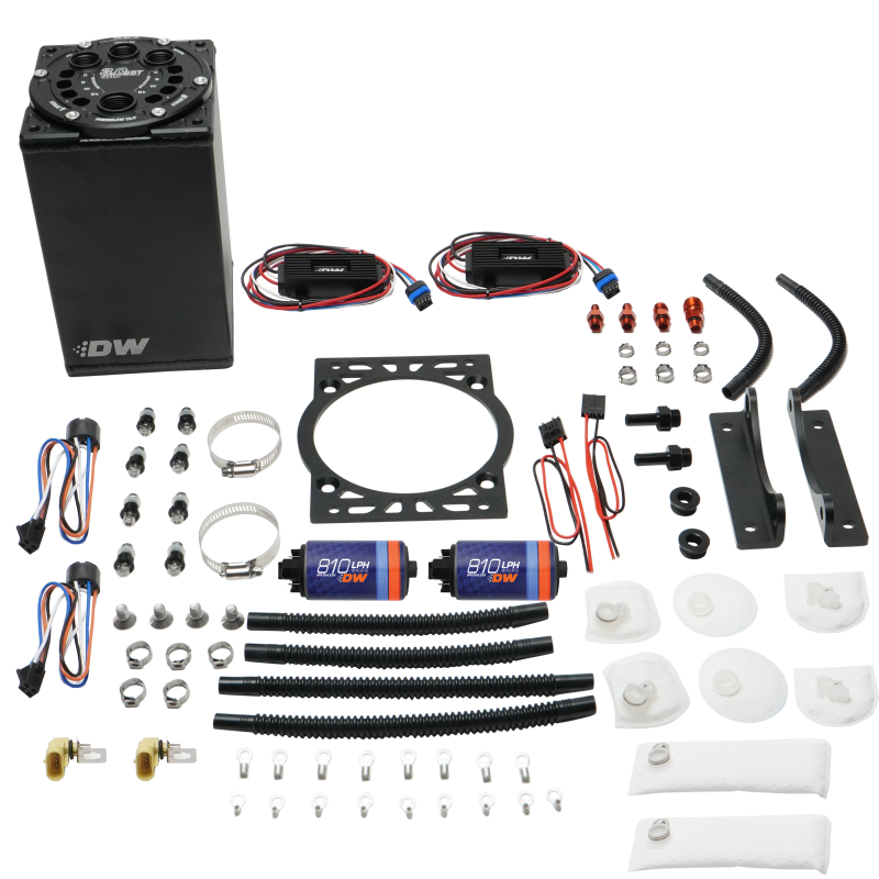 DeatschWerks 3.0L Staged Surge Tank w/ DW810 Fuel Pumps thumbnail 2