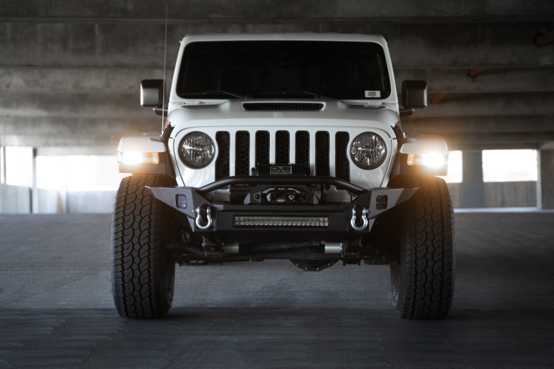 18-23 Jeep Wrangler JL / 20-23 Jeep Gladiator JT FS-7 Mid-Width Winch Front Bumper - Image 13