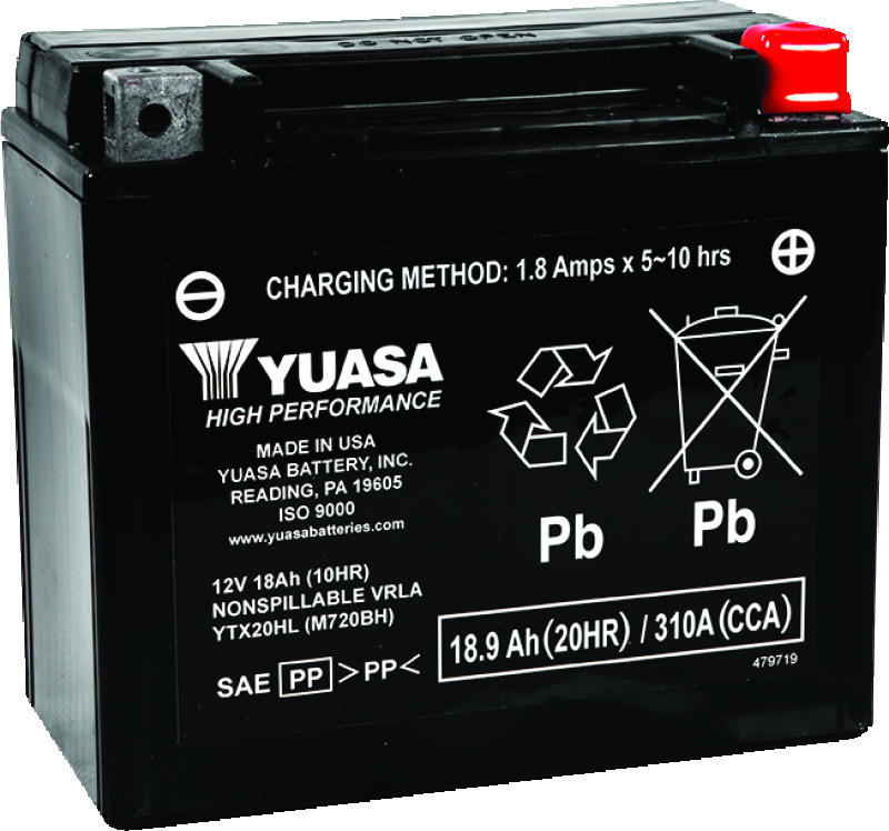 YSA Maintenance Free Battery