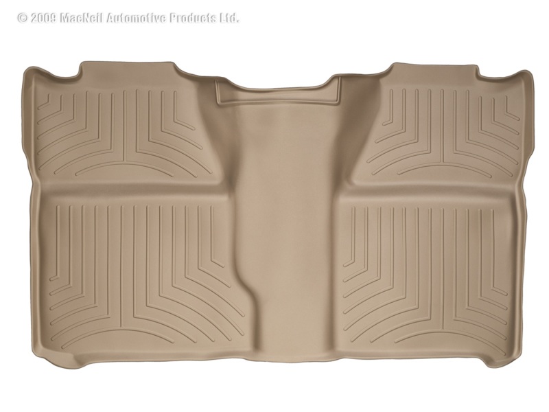 WeatherTech 07-13 Chevrolet Silverado Crew Cab Rear FloorLiner - Tan thumbnail 4