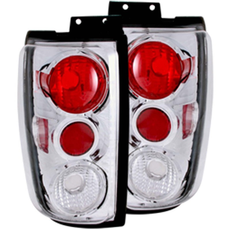 ANZO 1997-2002 Ford Expedition Taillights Chrome thumbnail 4