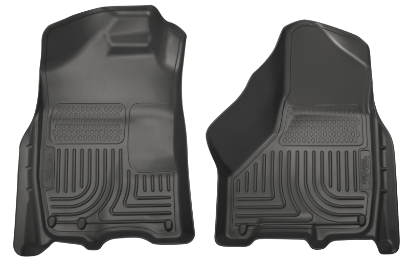 Husky Liners 09-10 Dodge Ram 1500/2500/3500 WeatherBeater Front Row Black Floor Liners thumbnail 5
