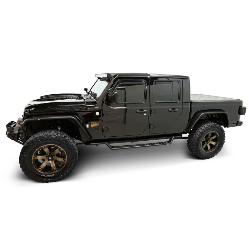 Westin 20-25 Jeep Gladiator Outlaw Drop Running Boards - Tex. Blk thumbnail 5