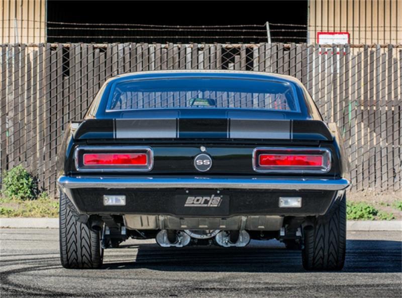 Borla Big Block Chevrolet 396/402/427 2.5in Offset Inlet / 2.5in Center Outlet Crate Muffler thumbnail 9