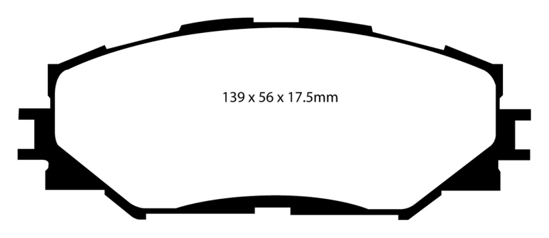 EBC S3 Brake Pad and Rotor Kit (1x ebcDP61791, 1x ebcGD7413) thumbnail 4
