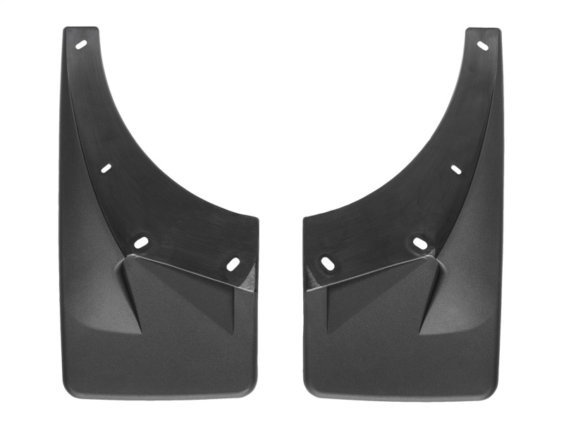 WeatherTech 07+ Chevrolet Avalanche No Drill Mudflaps - Black thumbnail 5