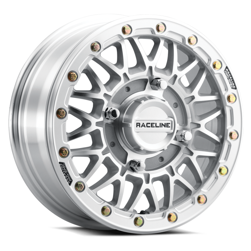 Raceline A15 Omega 15x10in / 4x137 BP / 10mm Offset / 110.18mm Bore - Machined