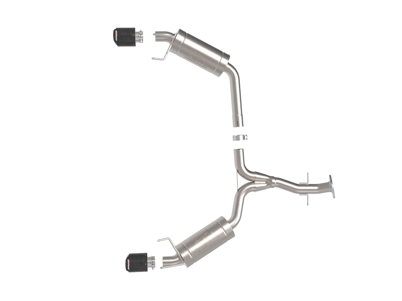 aFe POWER Takeda 06-13 Lexus IS250/IS350 SS Axle-Back Exhaust w/ Carbon Tips thumbnail 9