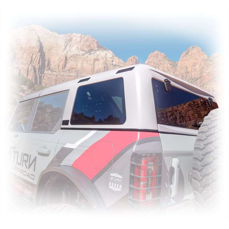 Turn Offroad 21-26 Ford Bronco Hard Top (4 Door) White/Badge Delete