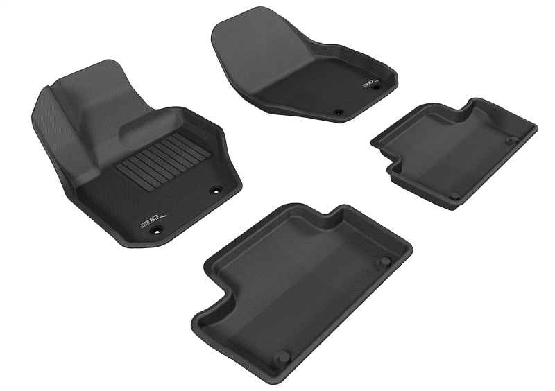 3D MAXpider 10-17 Volvo XC60 Kagu Black Full Set thumbnail 2