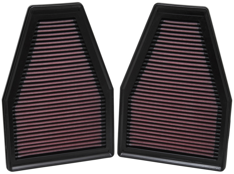 K&N Replacement Air Filter 12-13 Porsche 911 3.4L / 12 911 3.8L / 13 911 3.6L / 13 911 Carrera 3.8L thumbnail 5