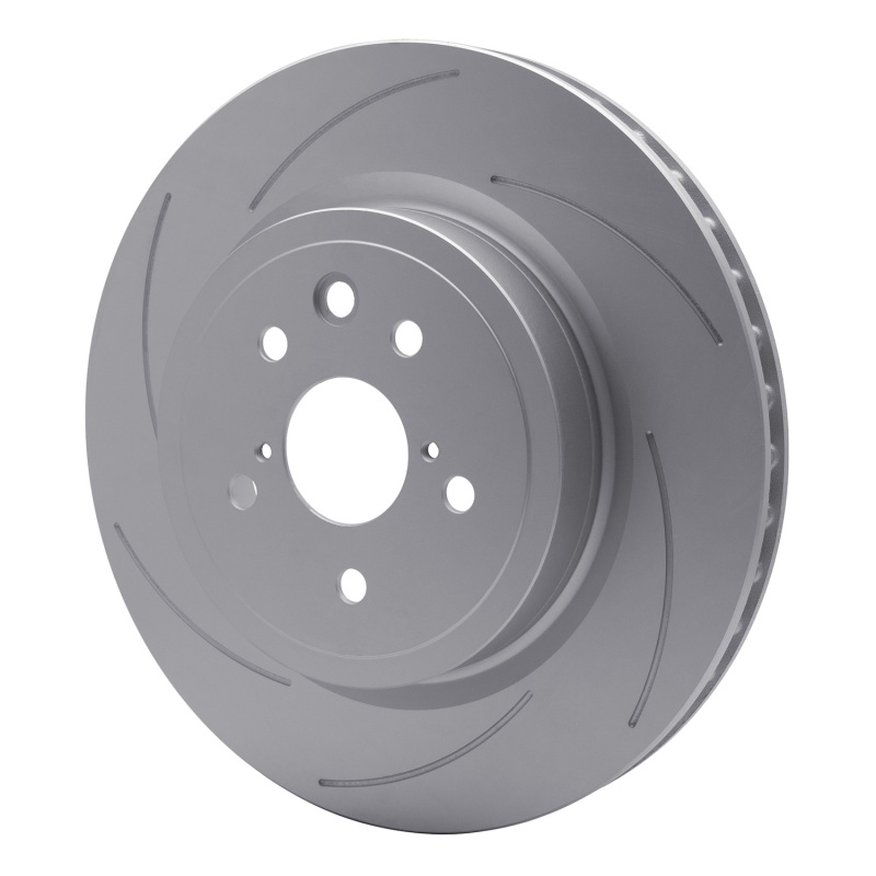 DFC 15-22 Lexus RC F Left Rear GeoSPEC Coated Rotor - Slotted thumbnail 2