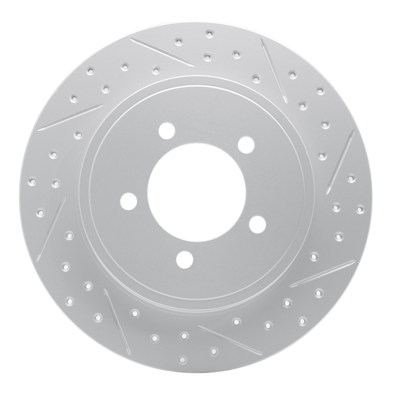 DFC Geoperformance Rotor - Drilled and Slotted