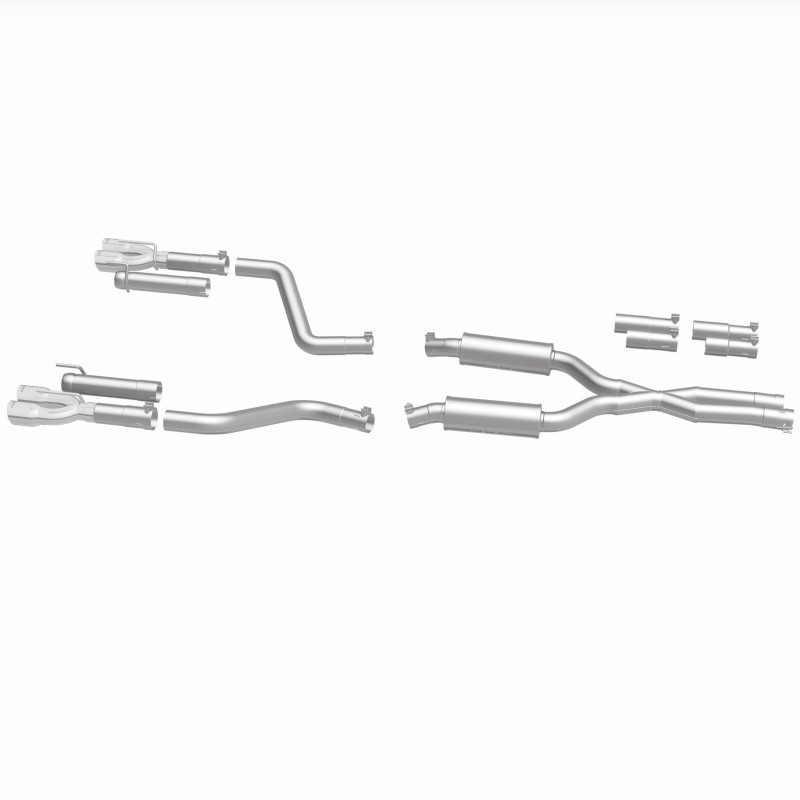 MagnaFlow 2017+ Dodge Challenger 409 SS Polished 3in Quad Tips Cat-Back Exhaust thumbnail 9