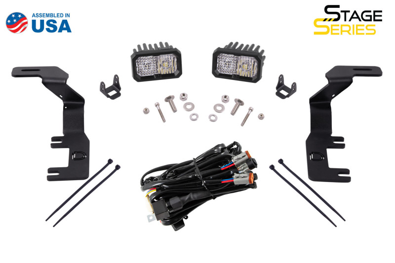 Diode Dynamics 15-21 Colorado/Canyon SS3 LED Ditch Light Kit - Yellow Pro Combo thumbnail 5