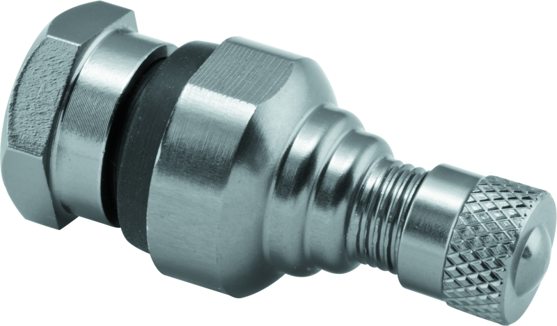 BikeMaster Valve Stem Aluminum 11.3mm Pair Titanium thumbnail 2