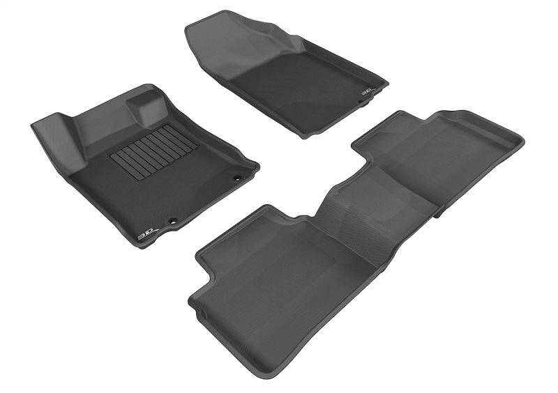 3D MAXpider 13-15 Nissan Altima Sedan Kagu Black Full Set thumbnail 2