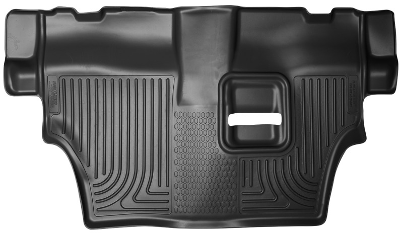 Husky Liners 11-22 Dodge Durango WeatherBeater 2nd Row Bench w/3rd Row Seat Black Floor Liners thumbnail 6