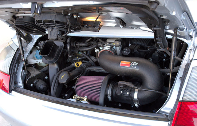 K&N 99-05 Porsche Carrera 996 Performance Intake Kit thumbnail 4