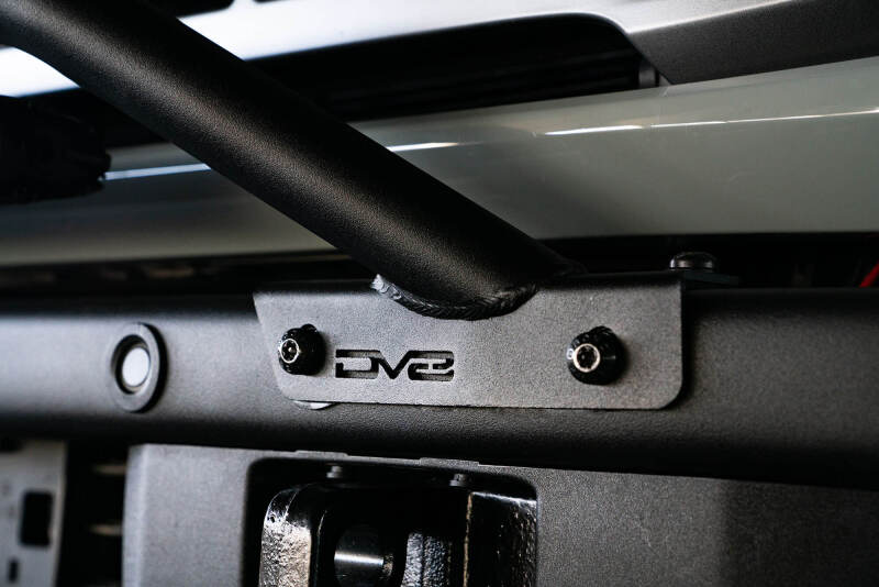DV8 Offroad 2021-2022 Ford Bronco (Not For Factory Plastic Bumper) Factory Bumper Bull Bar - Black thumbnail 5