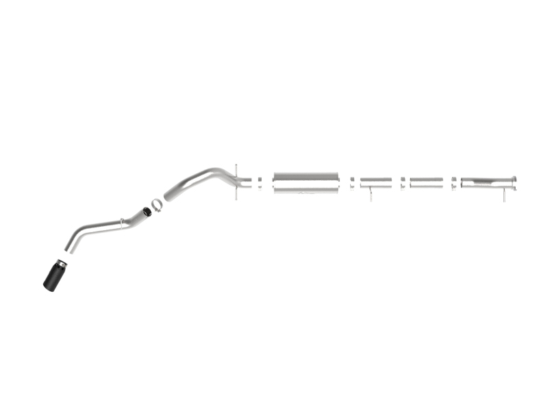 aFe Apollo GT Series 3in 409SS Cat-Back Exhaust w/ Black Tip 2020 GM 2500/3500HD V8 6.6L L8T thumbnail 5
