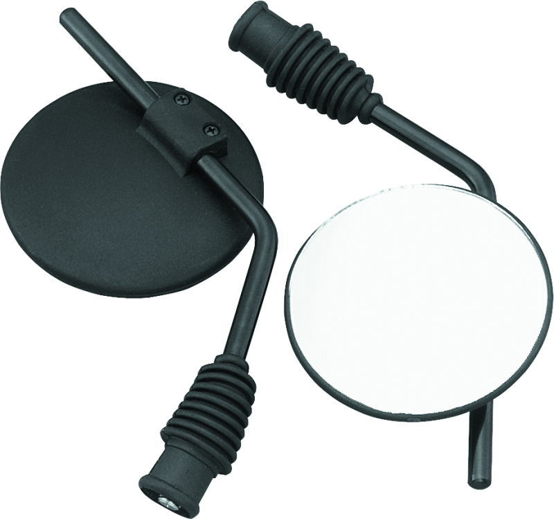 BikeMaster Universal Enduro Mirror Yamaha 10mm - Each - Black thumbnail 2