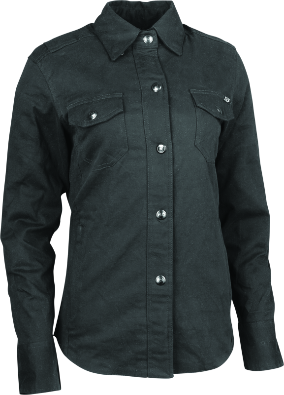 Speed and Strength Speed Society Armored Moto Shirt Black Womens - 2XL thumbnail 3