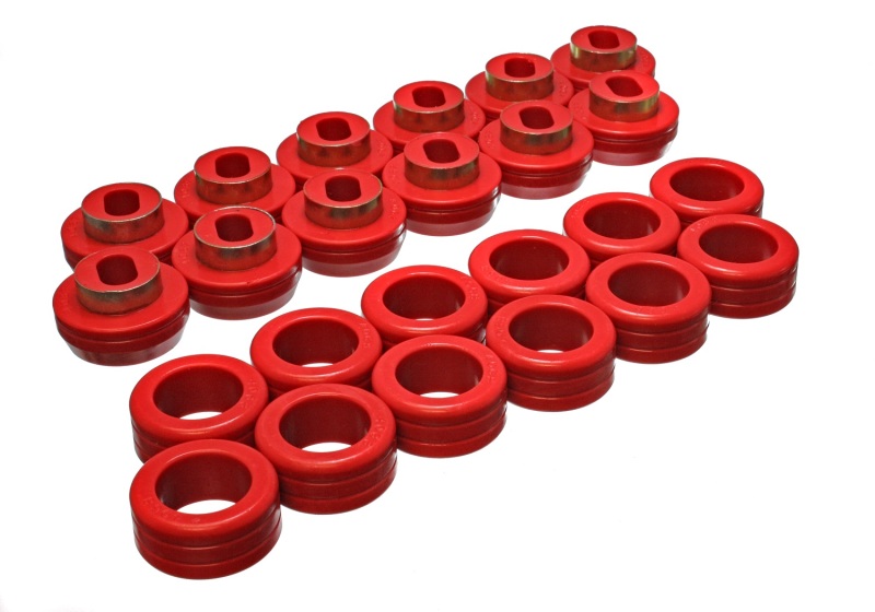 Energy Suspension GM Body Mount Set - Red thumbnail 3