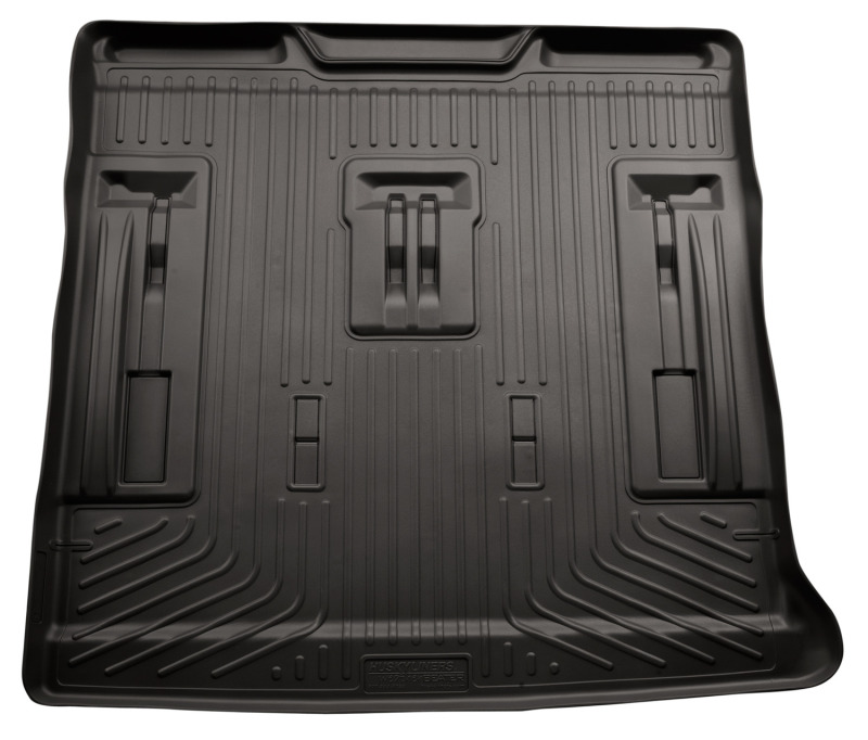 Husky Liners 07-13 GM Escalade/Suburban/Yukon WeatherBeater Black Rear Cargo Liners thumbnail 8