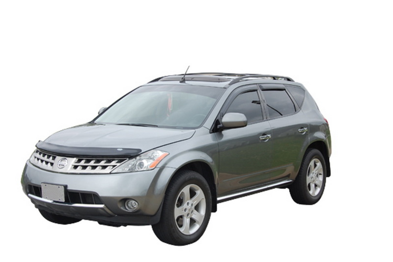 AVS 03-07 Nissan Murano Ventvisor Outside Mount Window Deflectors 4pc - Smoke thumbnail 3