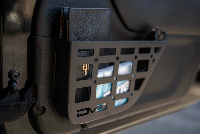 DV8 Offroad 2011-2018 Jeep Wrangler JK Slim Front Door Molle Pockets thumbnail 3