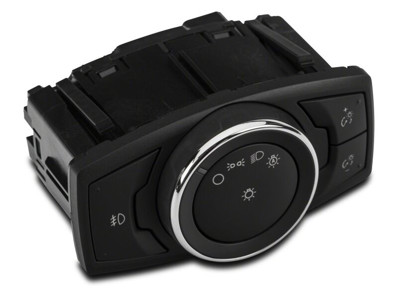 Raxiom 15-17 Ford Mustang V6 Headlight and Fog Light Switch with Wiring Harness thumbnail 2