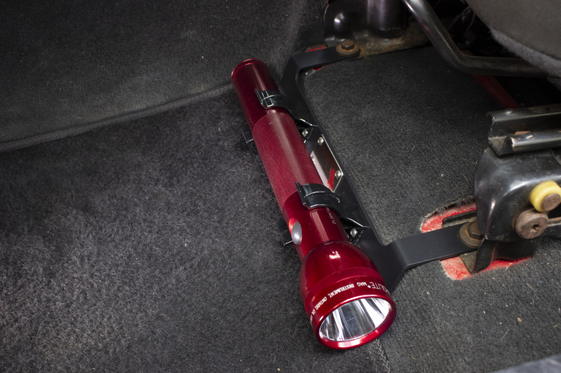 Fishbone Offroad Jeep TJ Front Seat Flashlight Mount