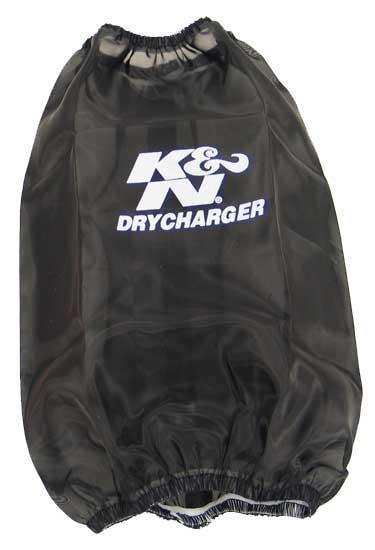 K&N Drycharger Black Air Filter Wrap - Round Tapered thumbnail 3