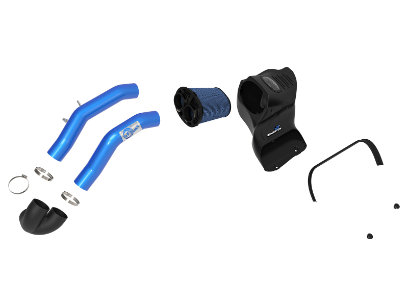 aFe Momentum XP Cold Air Intake System w/ Pro 5R Media Blue 15-19 Ford F-150 V8-5.0L thumbnail 9