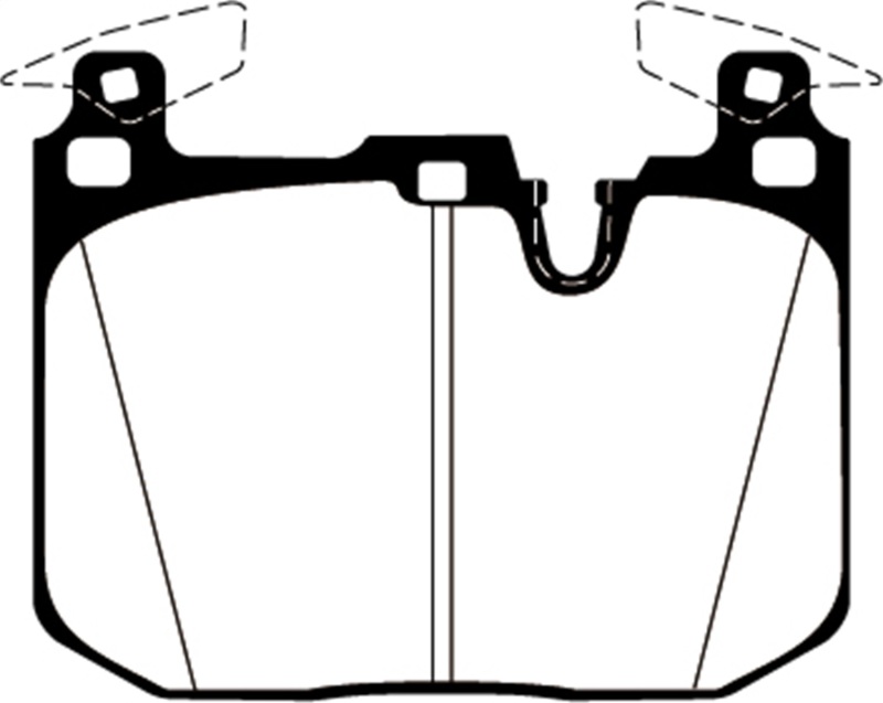 EBC 16-18 BMW M2 3.0L Turbo Redstuff Front Brake Pads thumbnail 3
