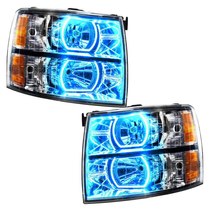 Oracle 07-13 Chevrolet Silverado SMD HL - Square - ColorSHIFT w/ BC1 Controller thumbnail 4