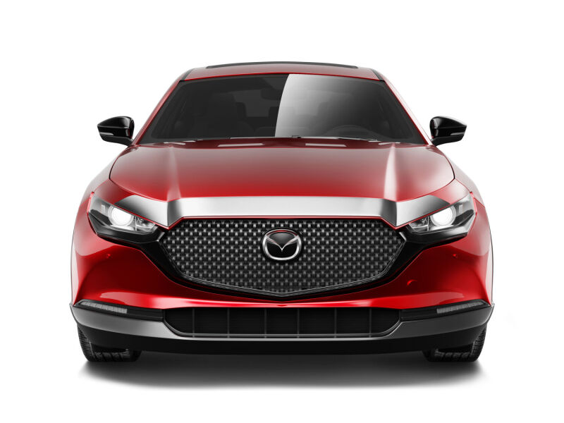 Husky Liners 25-26 MAZDA CX-30 Aeroskin Hood Protector - Chrome thumbnail 2