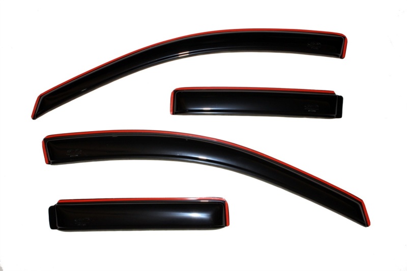 AVS 07-10 Jeep Compass Ventvisor In-Channel Front & Rear Window Deflectors 4pc - Smoke thumbnail 2