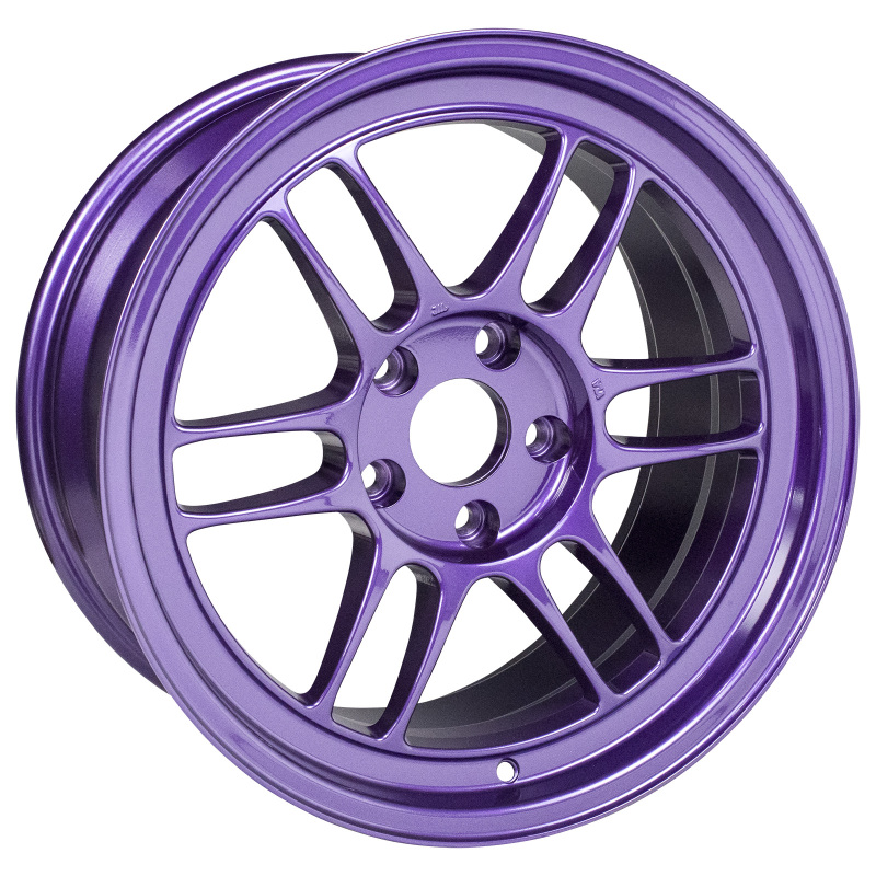 Enkei RPF1 17x9 5x114.3 22mm Offset 73mm Bore Purple Wheel MOQ 40