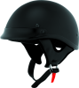 Skid Lids Traditional Helmet Flat Black - 2XL